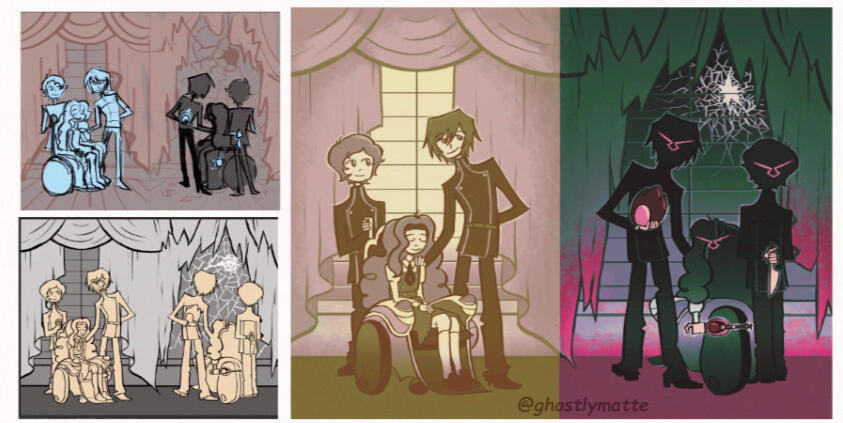 Page art ✦ Code Geass: Fragments Fanzine (2023)