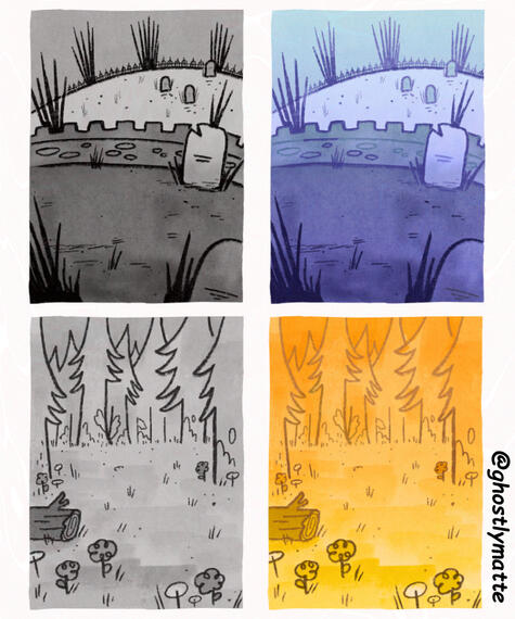 Background art ✦ Strong lines backgrounds for a trading card set.