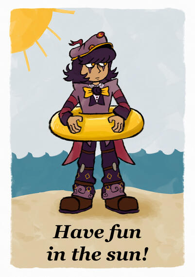 Promotional art ✦ Funzie's Carnival ✦ Summer vacation promotional art, to promote the project.